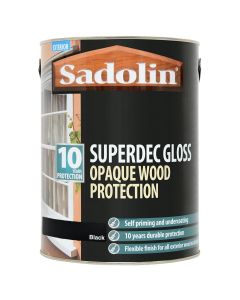 Sadolin Superdec Gloss Black 1