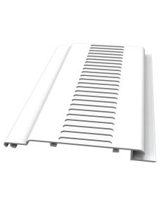 100mm Hollow Soffit - White