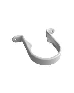 Freeflow Round Pipe Clip - Whi