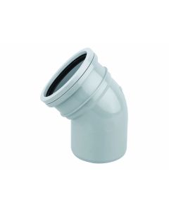OsmaS PVC-U Bend 45° GY 110 S/