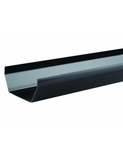 OsRSq PVC-U Gutter BK 100 L=4