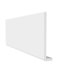 225mm Plain Fascia - White